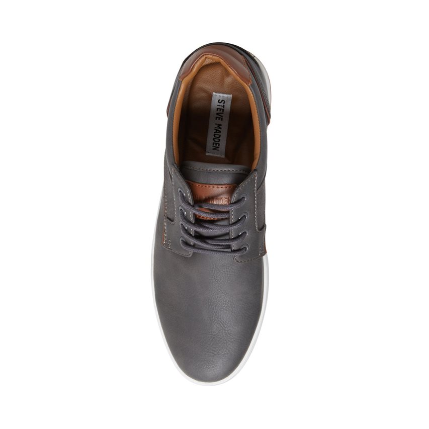 Grey Steve Madden Jalen Men's Sneakers | PH 3980HZD